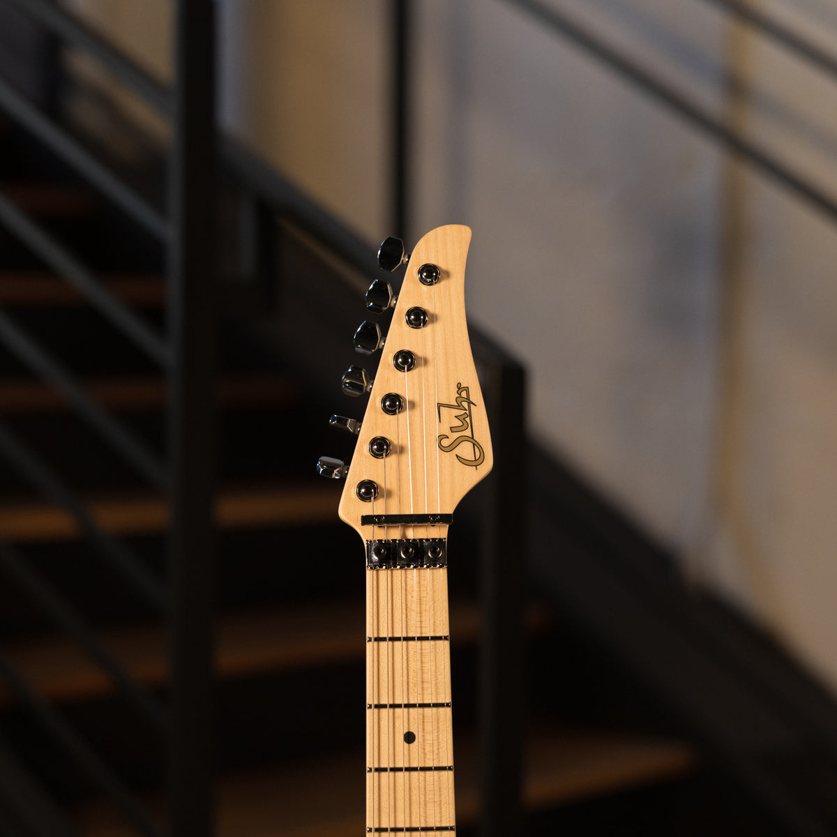 Suhr 2012 Modern Pro M6 Electric Guitar, Charcoal With OHSC - Used