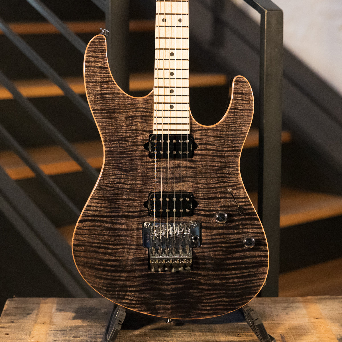 Suhr 2012 Modern Pro M6 Electric Guitar, Charcoal With OHSC - Used