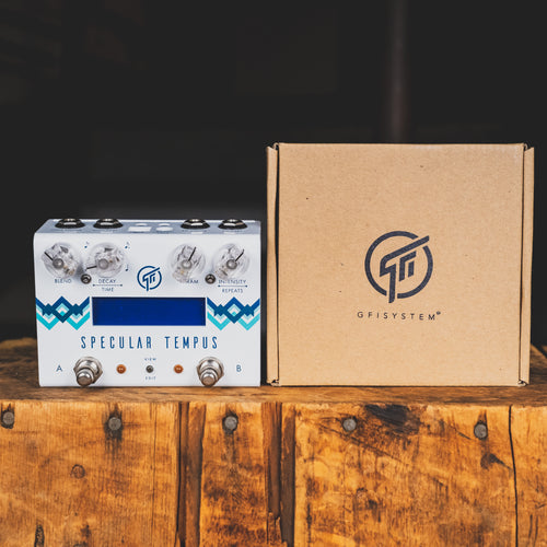 specular tempus pedal GFI Specular Tempus Reverb Effect Pedal With Box