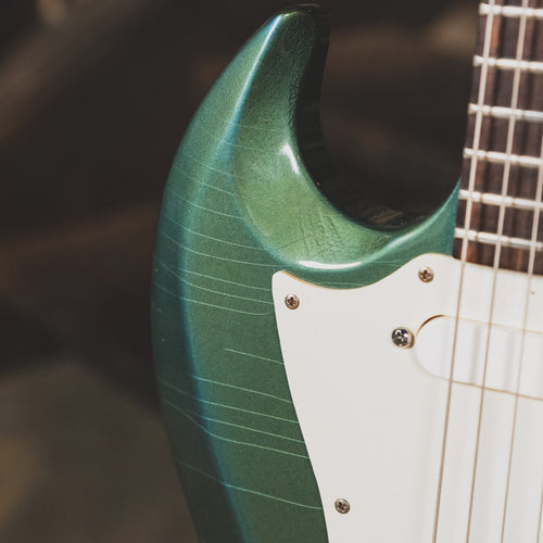 Gibson 1966-1967 Melody Maker D Electric Guitar, Pelham Blue With OHSC - Used