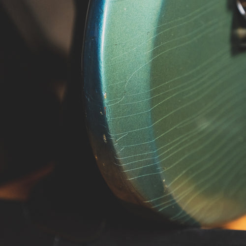 Gibson 1966-1967 Melody Maker D Electric Guitar, Pelham Blue With OHSC - Used