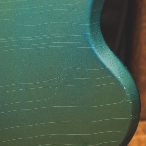 Gibson 1966-1967 Melody Maker D Electric Guitar, Pelham Blue With OHSC - Used