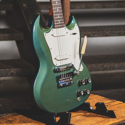 Gibson 1966-1967 Melody Maker D Electric Guitar, Pelham Blue With OHSC - Used