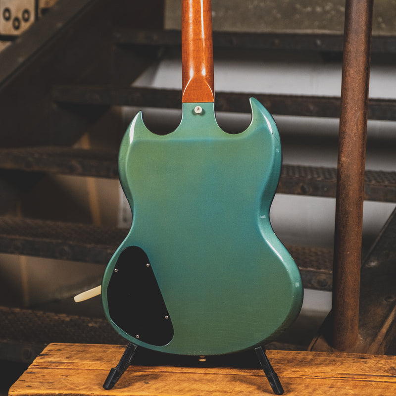 Gibson 1966-1967 Melody Maker D Electric Guitar, Pelham Blue With OHSC - Used