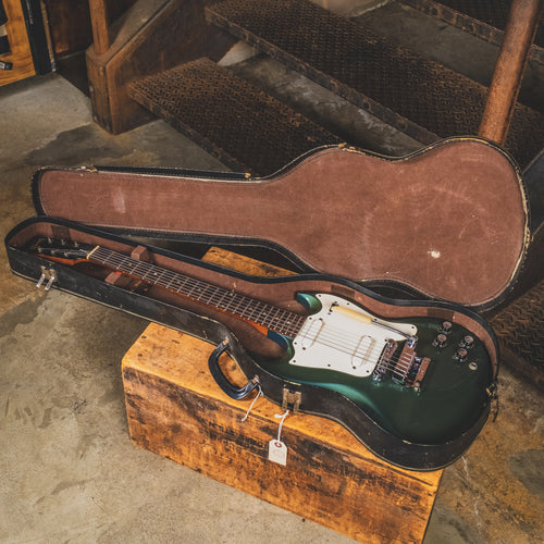 Gibson 1966-1967 Melody Maker D Electric Guitar, Pelham Blue With OHSC - Used