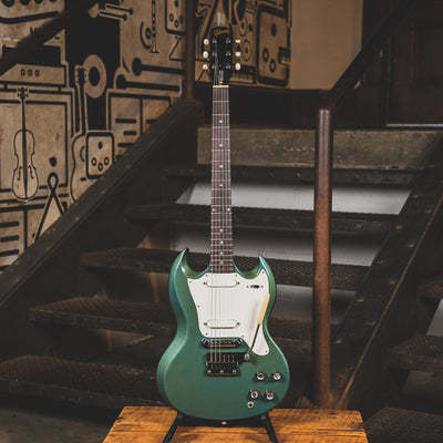 Gibson 1966-1967 Melody Maker D Electric Guitar, Pelham Blue With OHSC - Used