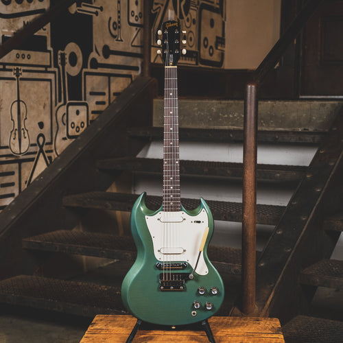 Gibson 1966-1967 Melody Maker D Electric Guitar, Pelham Blue With OHSC - Used