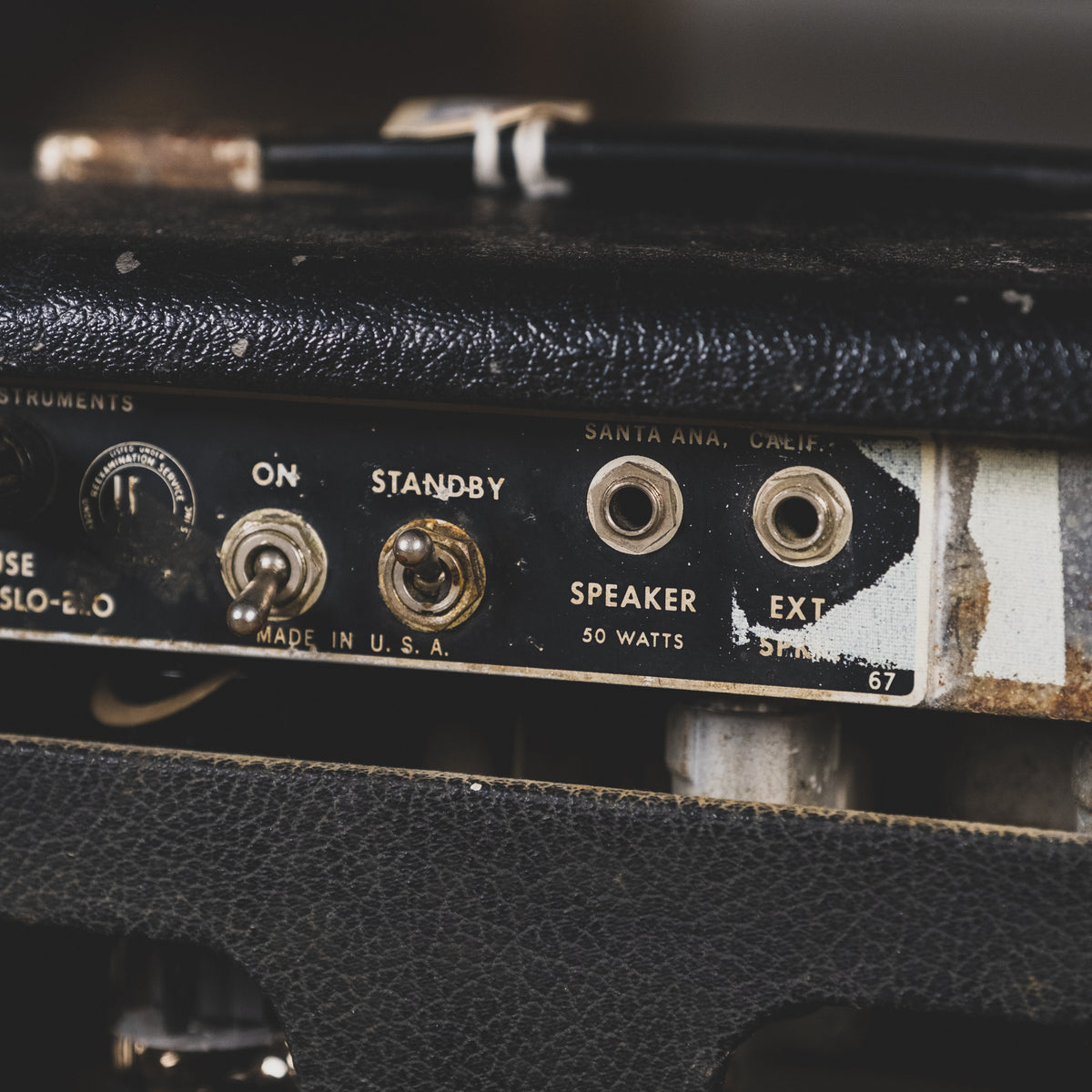 Fender 1969 Bassman Drip Edge Tube Amplifier Head - Used