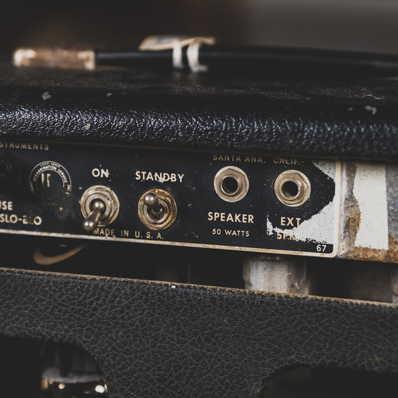 Fender 1969 Bassman Drip Edge Tube Amplifier Head - Used