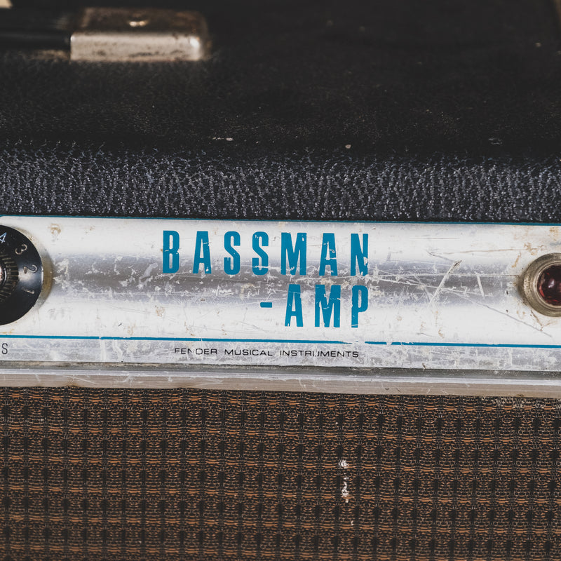 Fender 1969 Bassman Drip Edge Tube Amplifier Head - Used