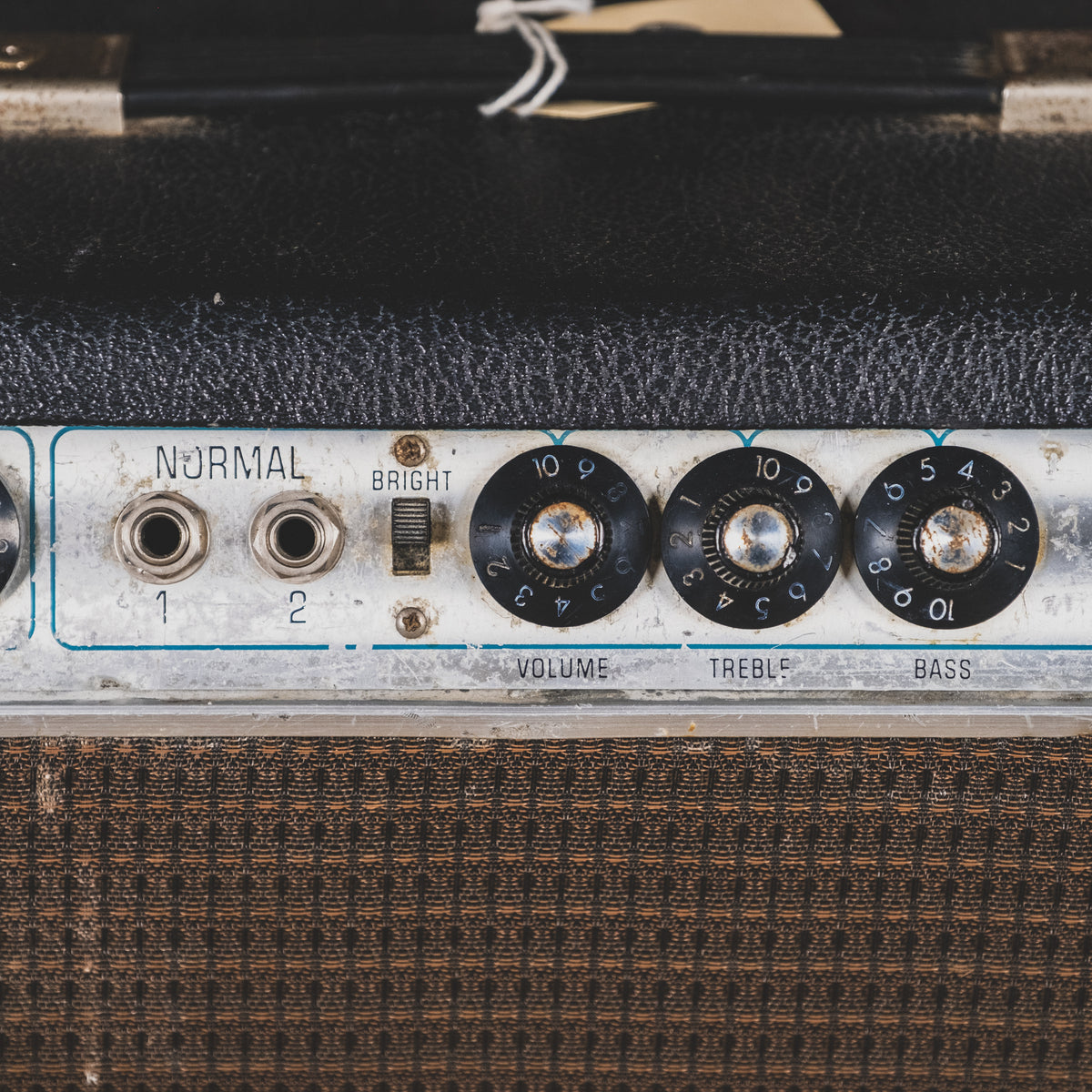 Fender 1969 Bassman Drip Edge Tube Amplifier Head - Used