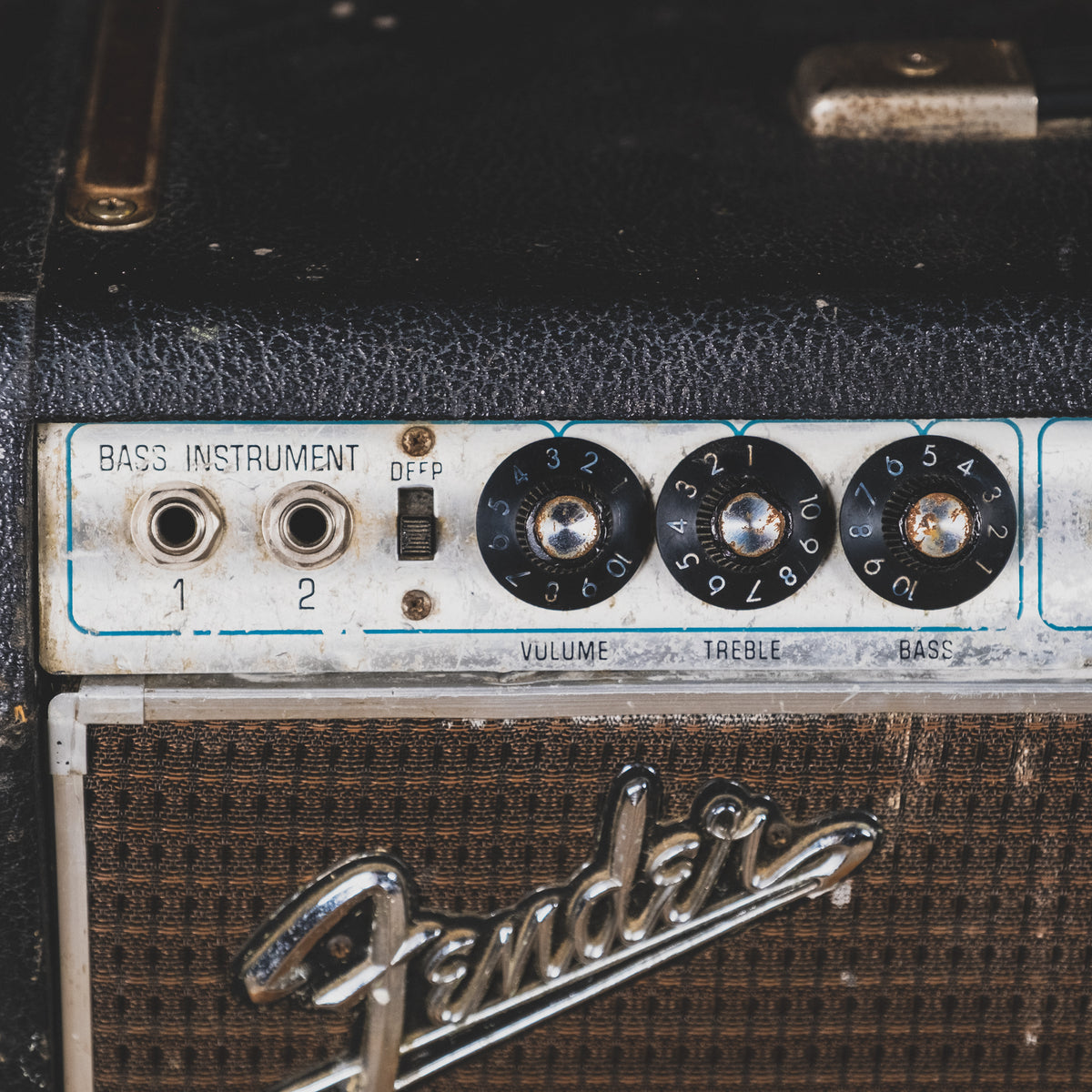Fender 1969 Bassman Drip Edge Tube Amplifier Head - Used