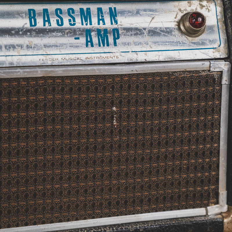 Fender 1969 Bassman Drip Edge Tube Amplifier Head - Used