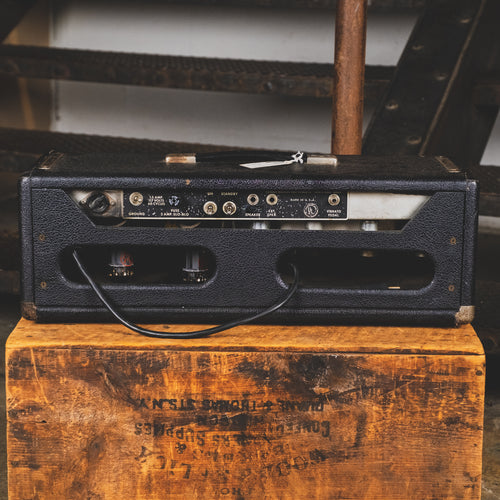 Fender 1966 Bandmaster Black Panel Tube Amplifier Head - Used