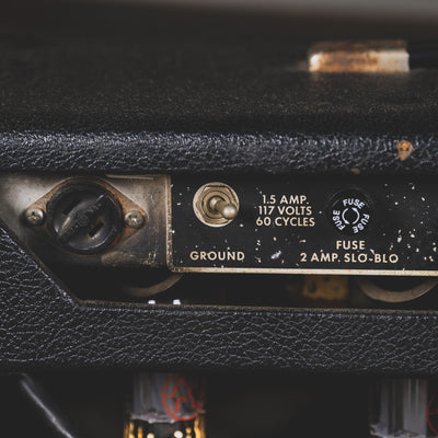 Fender 1966 Bandmaster Black Panel Tube Amplifier Head - Used