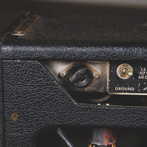 Fender 1966 Bandmaster Black Panel Tube Amplifier Head - Used