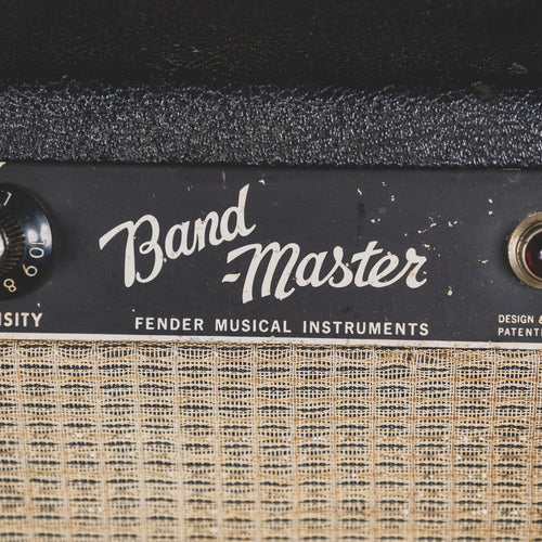 Fender 1966 Bandmaster Black Panel Tube Amplifier Head - Used
