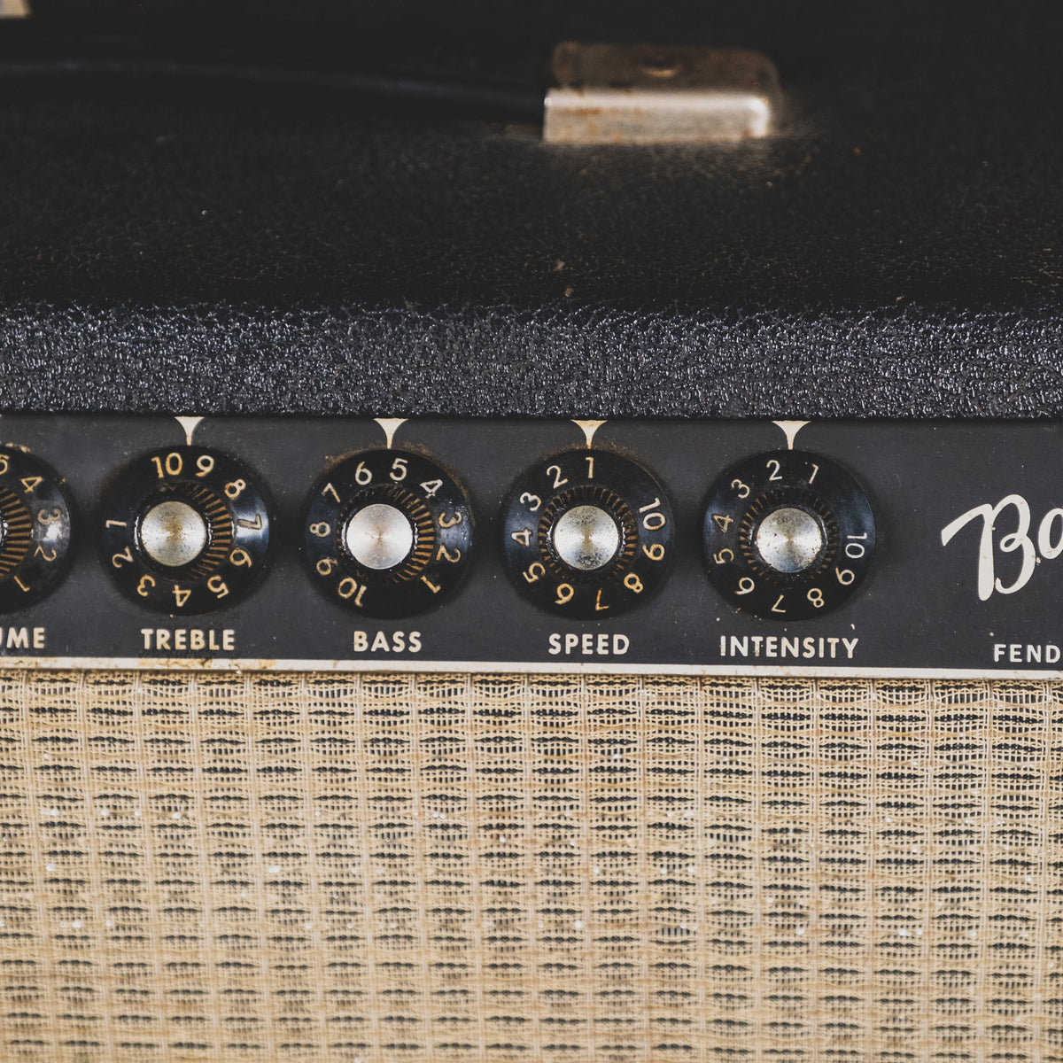 Fender 1966 Bandmaster Black Panel Tube Amplifier Head - Used
