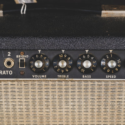 Fender 1966 Bandmaster Black Panel Tube Amplifier Head - Used