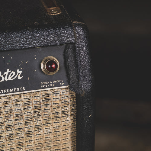 Fender 1966 Bandmaster Black Panel Tube Amplifier Head - Used