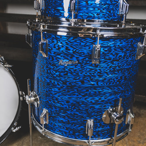 Rogers 1960s Blue Onyx Holiday Drum Kit - Used