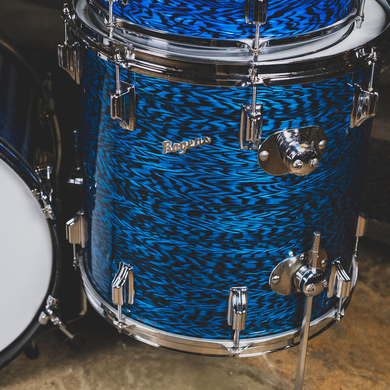 Rogers 1960s Holiday Blue Onyx Drum Kit - Used