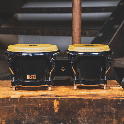LP 2000s 200XF-BK Bongos With 330 Stand - Used