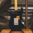 Fender 1974 Stratocaster Electric Guitar, Black With OHSC - Used