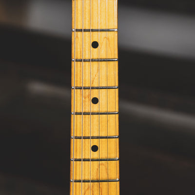 Fender 1974 Stratocaster Electric Guitar, Black With OHSC - Used