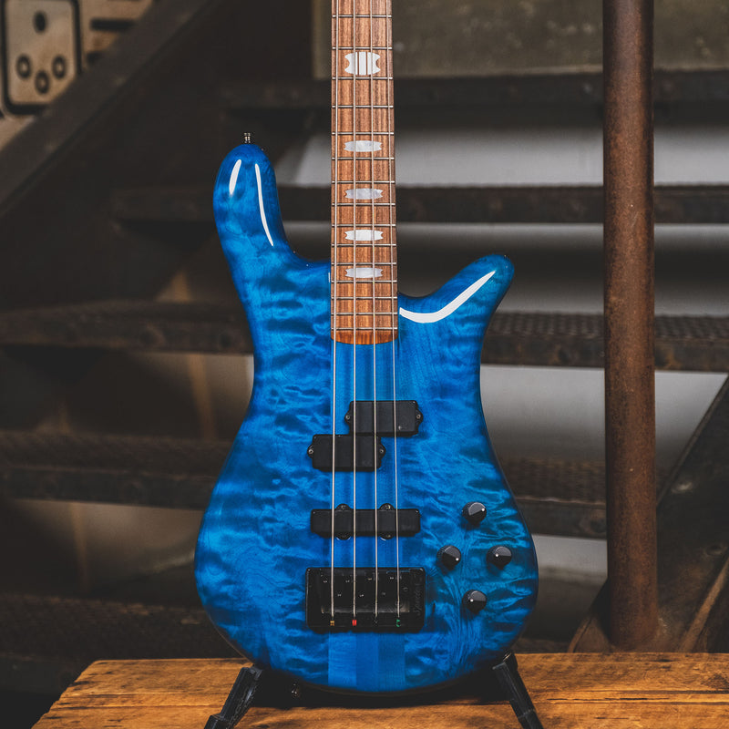 Spector 1991 NS 2 Bass Guitar Blue With Gig Bag Used