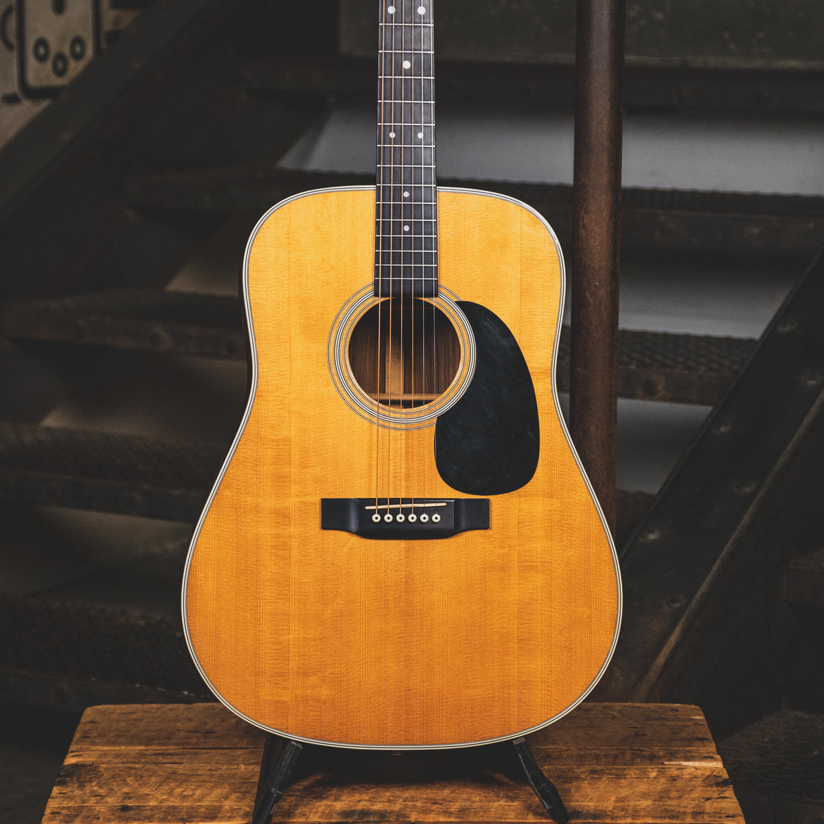 Martin 2002 D-28 Natural Acoustic Guitar With OHSC - Used