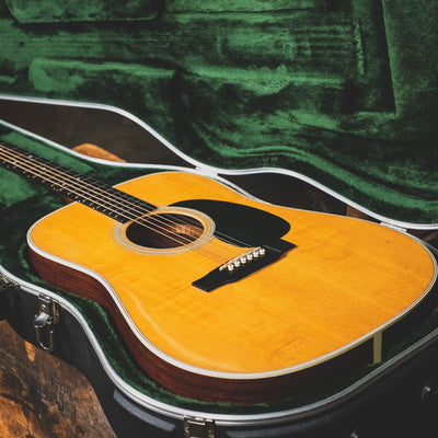 Martin 2002 D-28 Natural Acoustic Guitar With OHSC - Used