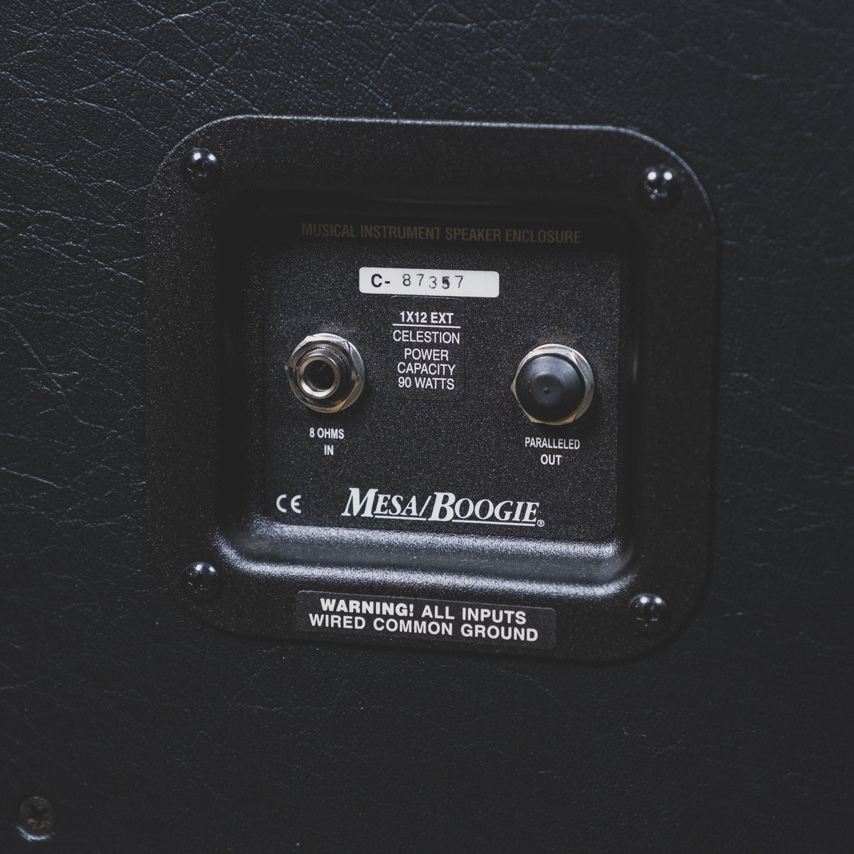 Mesa Boogie Open Back 1x12 Amplifier Cabinet - Used