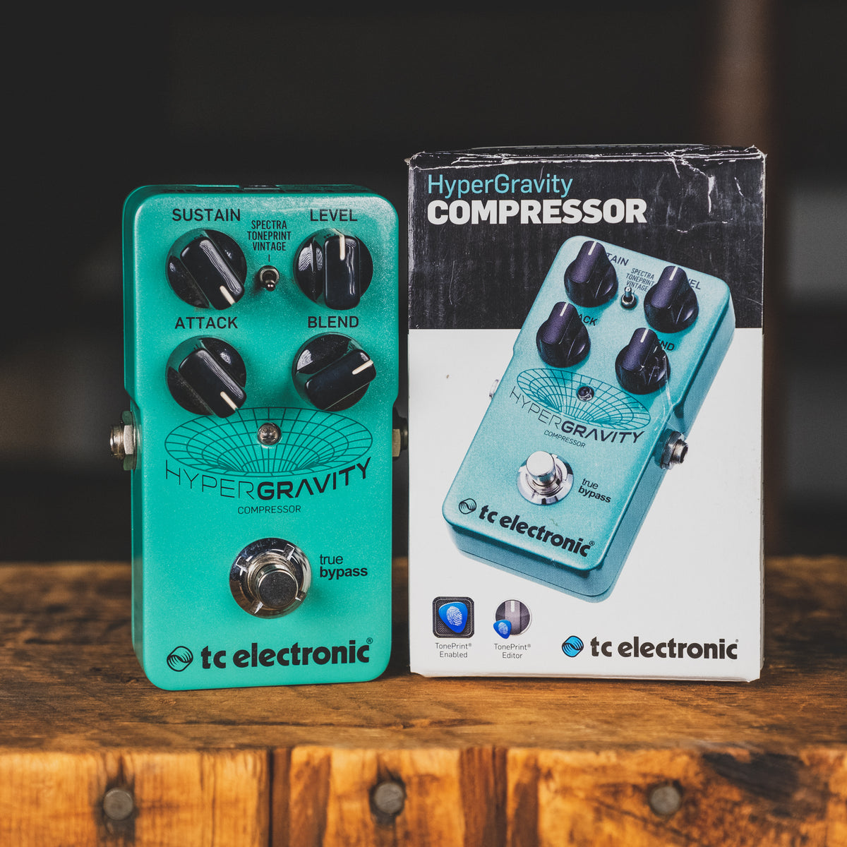 TC Electronic Hypergravity Compressor Effect Pedal With Box - Used