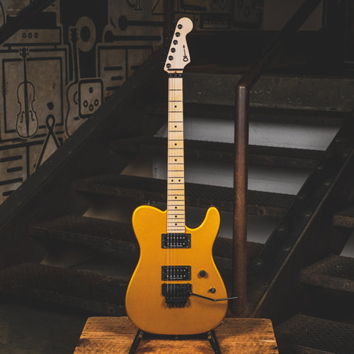 Charvel 2008 USA Pro Mod San Dimas Style 2 Electric Guitar, Gold With Gig Bag - Used