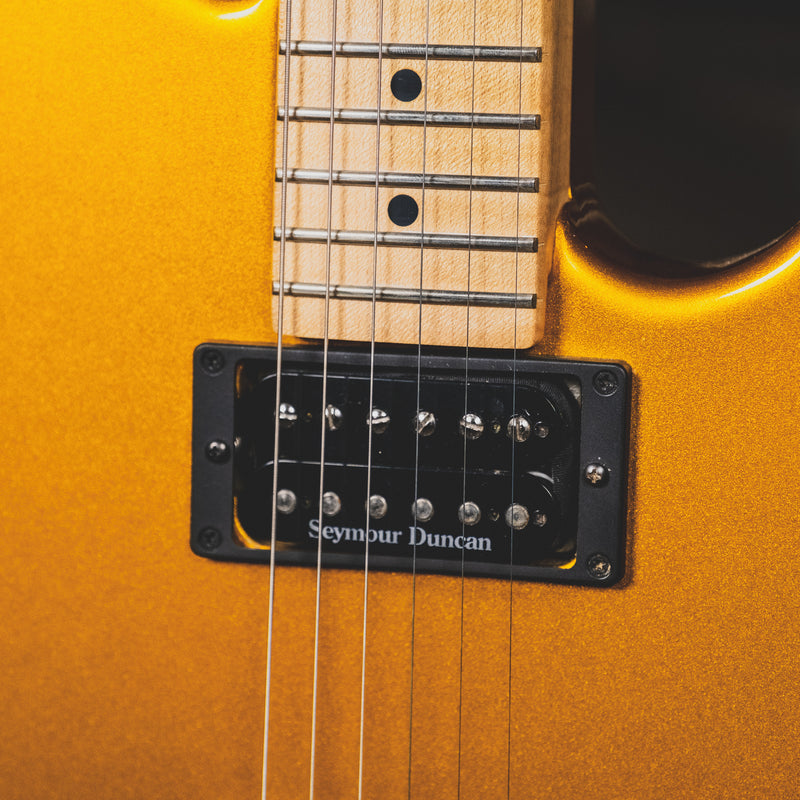 Charvel 2008 USA Pro Mod San Dimas Style 2 Electric Guitar, Gold With Gig Bag - Used
