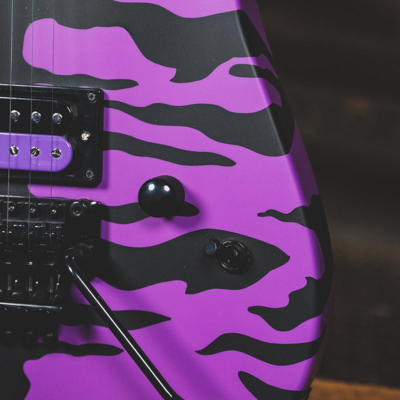 Charvel 2021 Satchel Signature Pro Mod DK Satin Electric Guitar, Purple Bengal With Gig Bag - Used