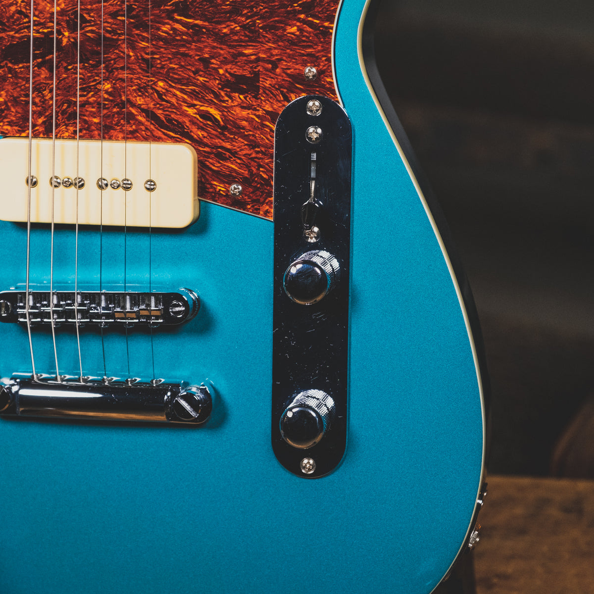 Reverend 2012 Charger 290 Electric Guitar, Deep Sea Blue With OHSC - Used