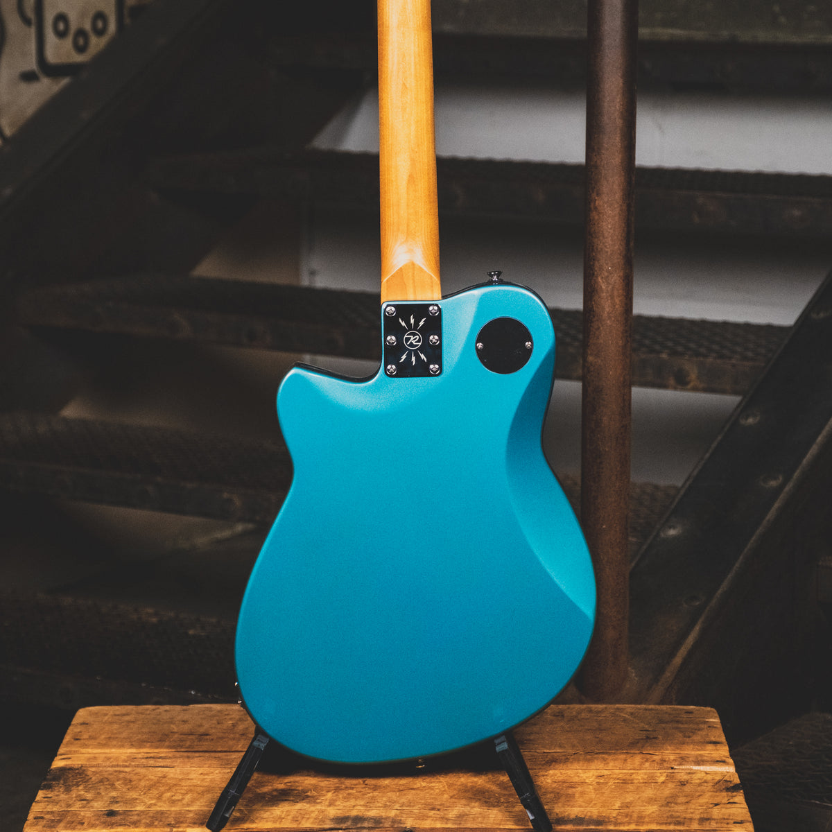 Reverend 2012 Charger 290 Electric Guitar, Deep Sea Blue With OHSC - Used