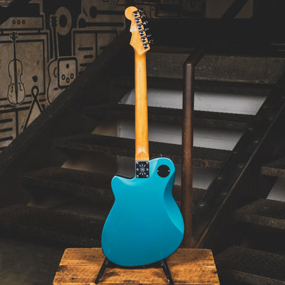 Reverend 2012 Charger 290 Electric Guitar, Deep Sea Blue With OHSC - Used