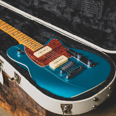 Reverend 2012 Charger 290 Electric Guitar, Deep Sea Blue With OHSC - Used
