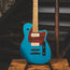 Reverend 2012 Charger 290 Electric Guitar, Deep Sea Blue With OHSC - Used