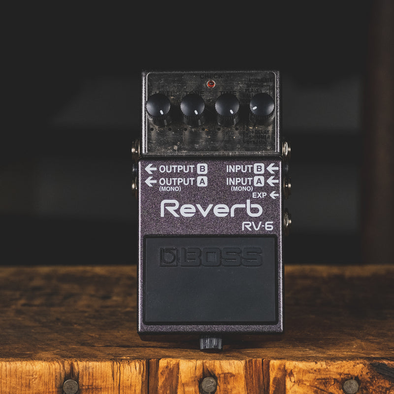 Boss RV-6 Reverb Effect Pedal With Box - Used