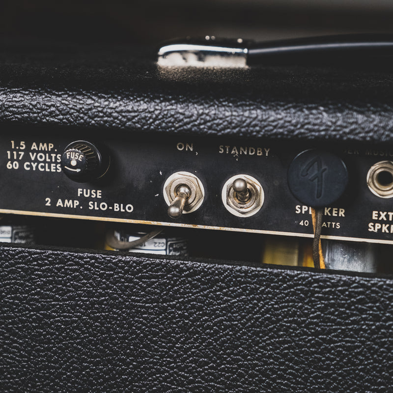 Fender 1966 Pro Reverb 2x12" Tube Combo Guitar Amplifier - Used
