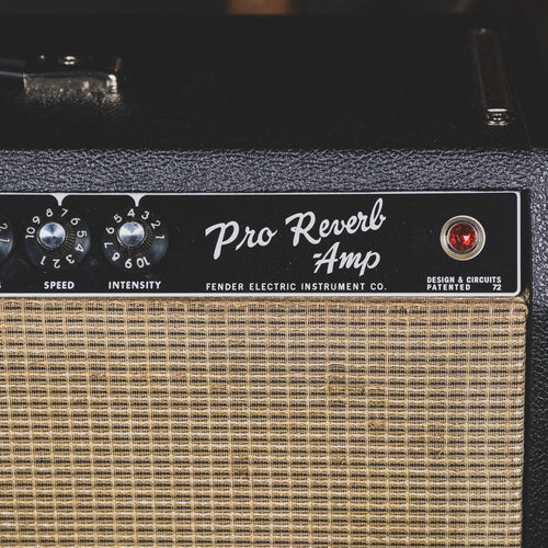 Fender 1966 Pro Reverb 2x12" Tube Combo Guitar Amplifier - Used