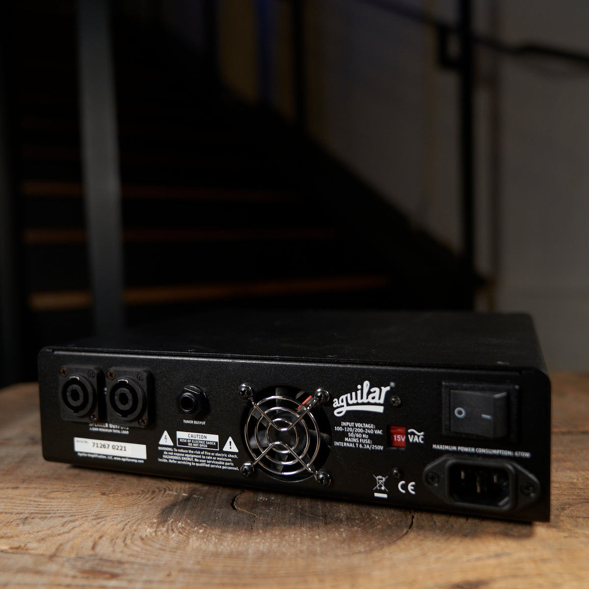 Aguilar Tone Hammer 500 Class D 500W Amplifier Head - Used