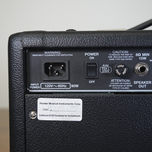 Fender 2015 Super Champ X2 15W Amplifier Head With Footswitch - Used