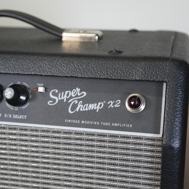 Fender 2015 Super Champ X2 15W Amplifier Head With Footswitch - Used