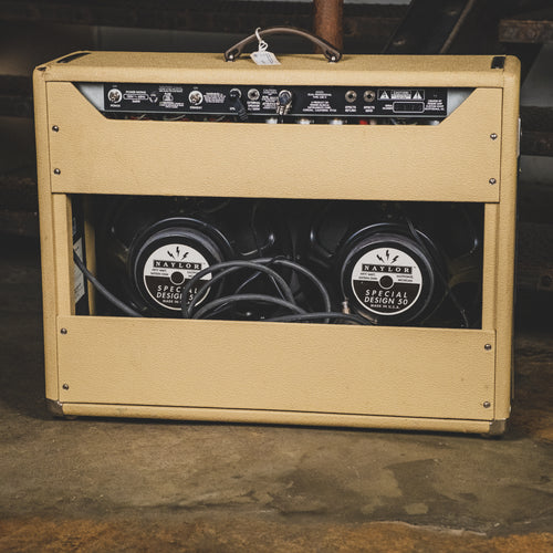 Fender 1995 Custom Shop Dual Professional Blonde Tube Combo Amplifier With Foot Switch - Used