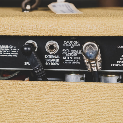 Fender 1995 Custom Shop Dual Professional Blonde Tube Combo Amplifier With Foot Switch - Used